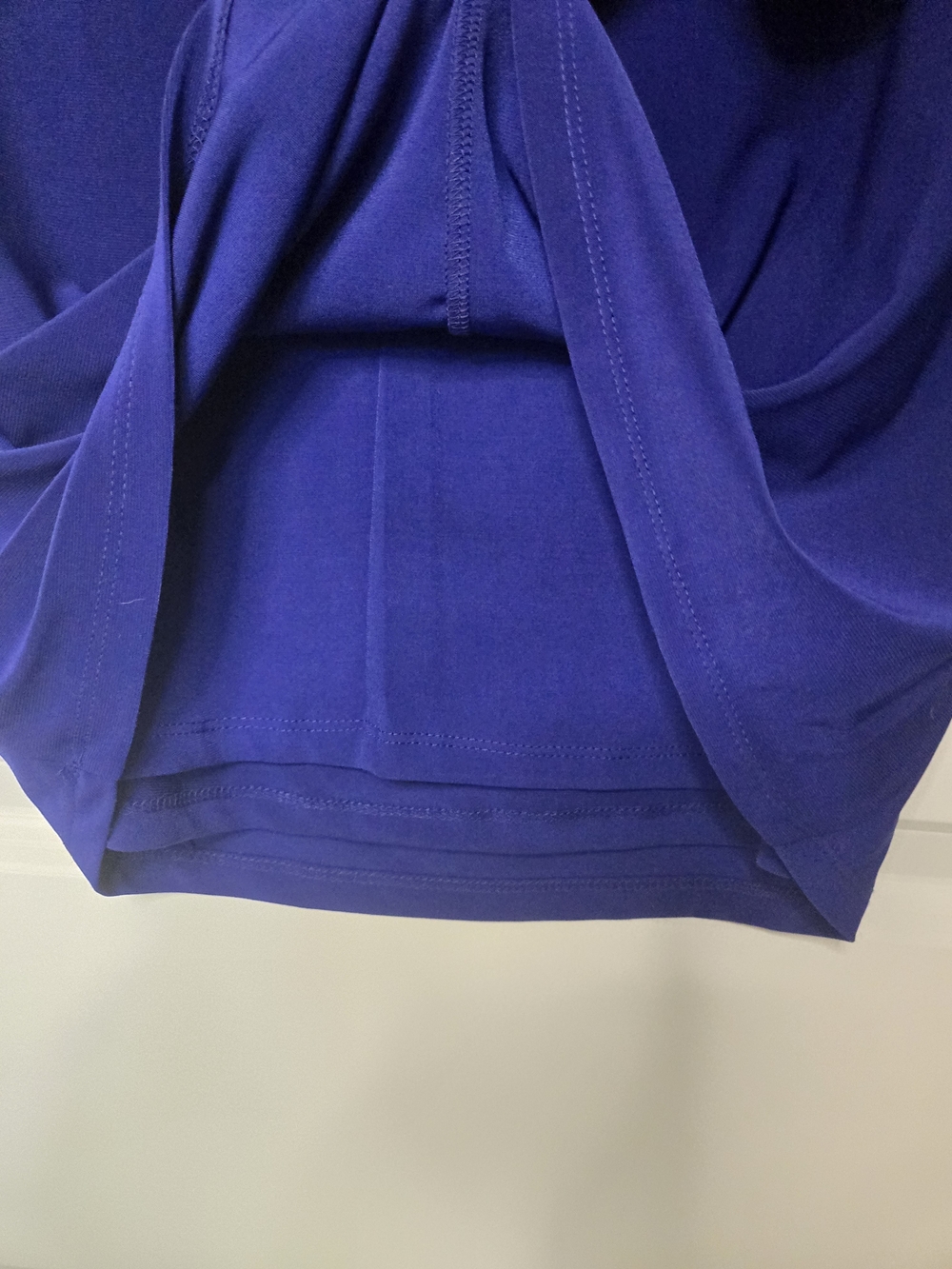 Ralph Lauren Cobalt Blue Draped Cowl Neck Midi Dress - Picture 5 of 5